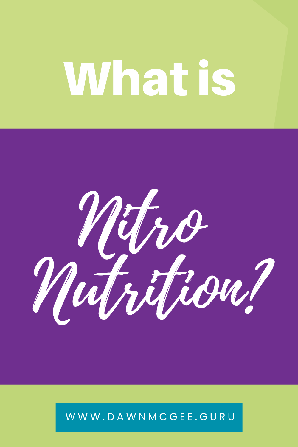 What is Nitro Nutrition?