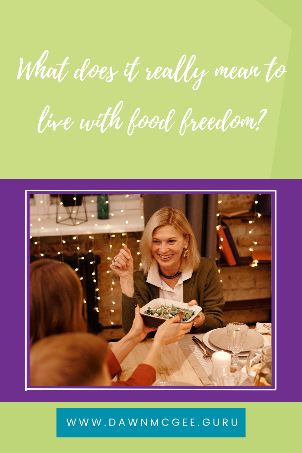 What does it really mean to live with food freedom?